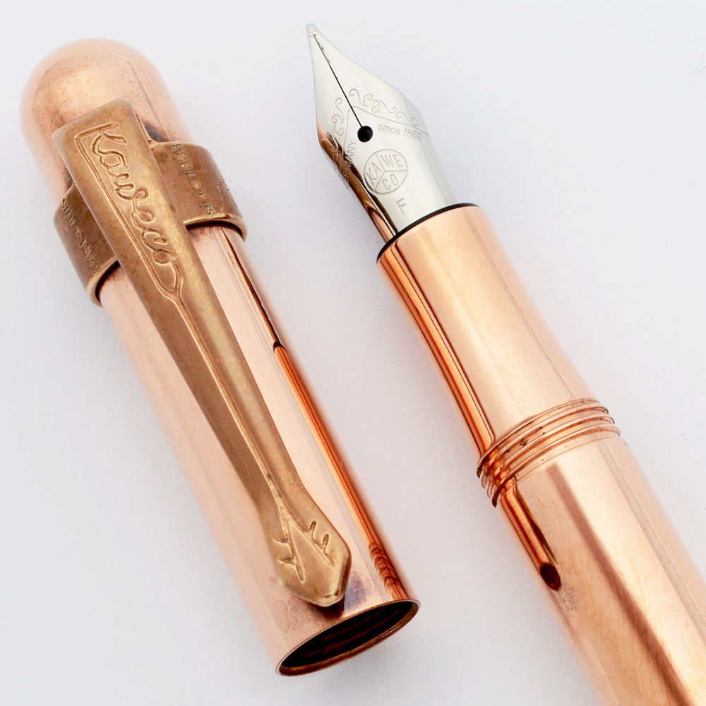 Kaweco Liliput Fountain Pen w Clip - Copper, C/C, Fine Steel Nib